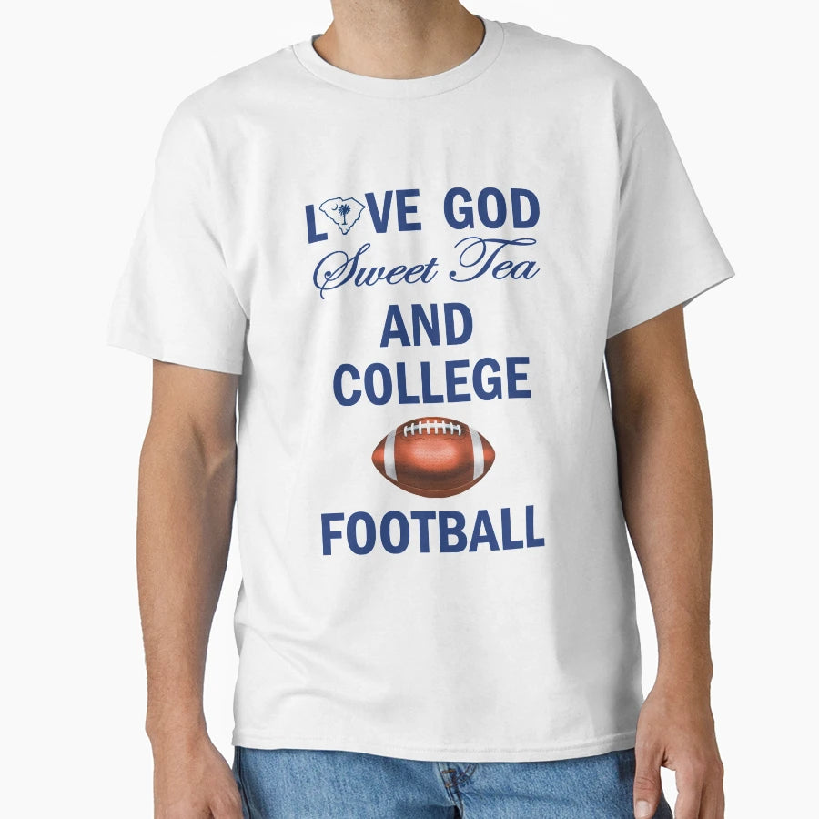 College Footballs Fan Faves T-Shirt - Custom Art Print Men Women - T-Shirt, Sweatshirt, Hoodie