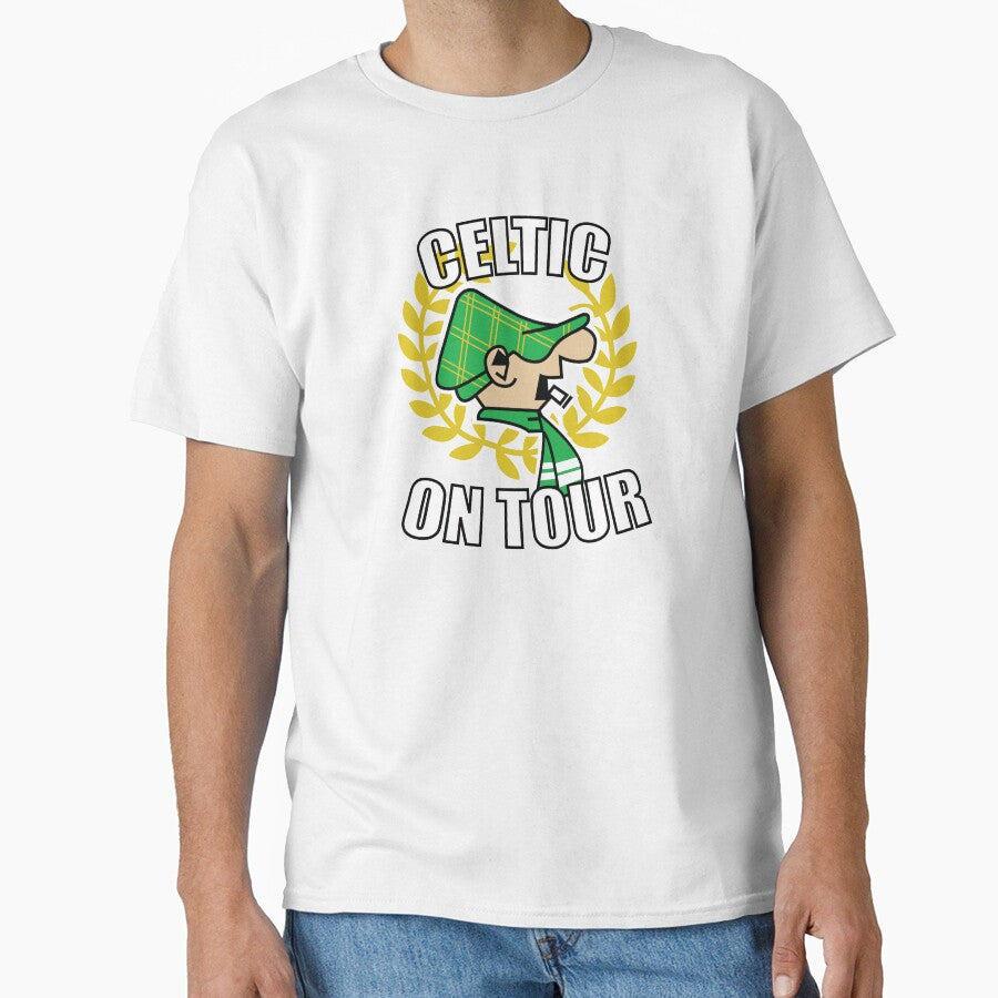 Celtic On Tour by crossesdesign - Adult & Kids T-Shirts, Sweatshirts & Hoodies apparel design preview 1