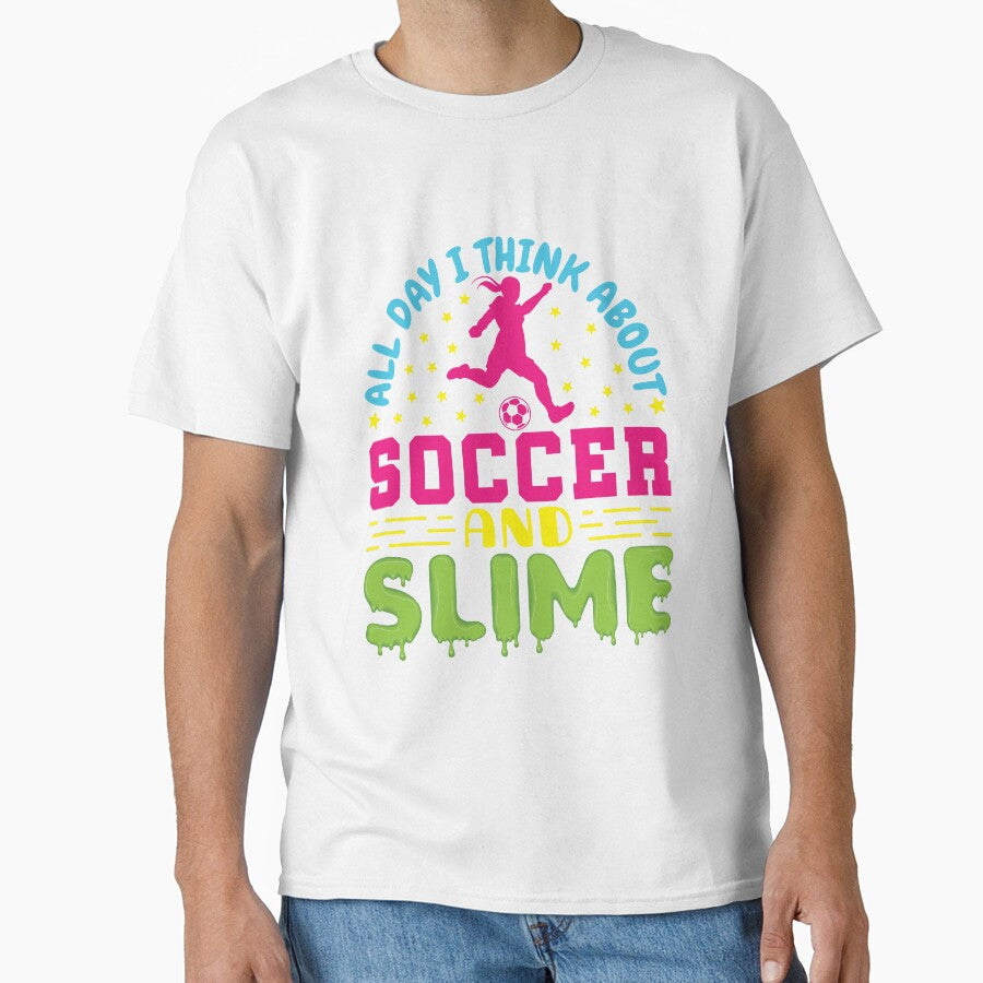 Soccer And Slime by jaygo - Adult & Kids T-Shirts, Sweatshirts & Hoodies apparel design preview 1