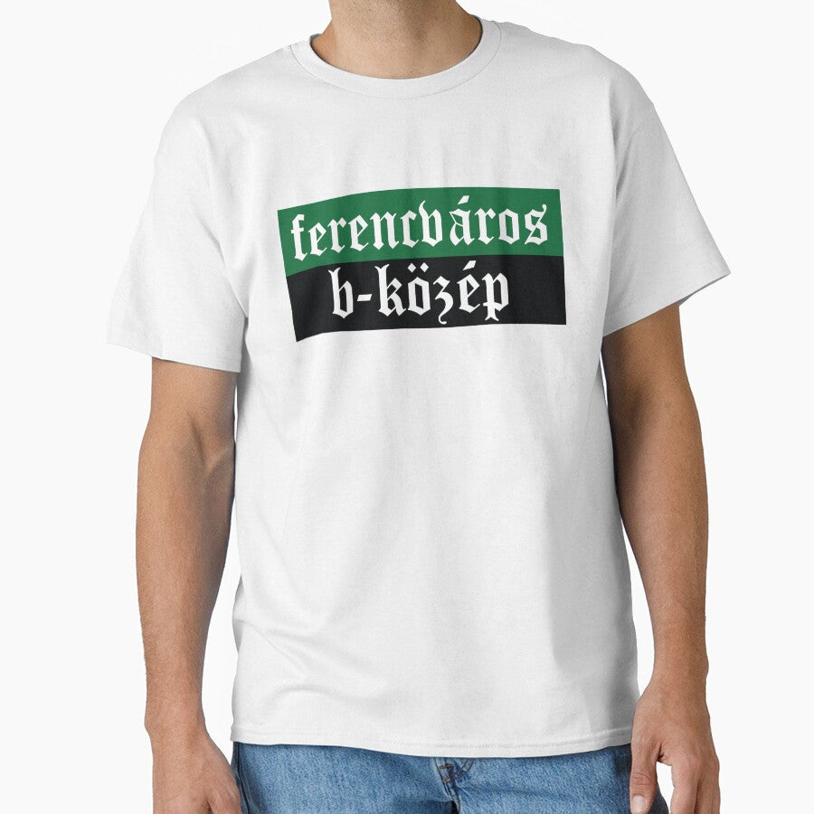 Ferencváros B-Közép by crossesdesign - Adult & Kids T-Shirts, Sweatshirts & Hoodies apparel design preview 1