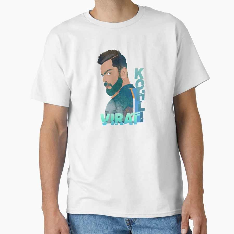 Virat Kohli T-Shirt - Trendy Graphic for Adults - T-Shirt, Sweatshirt, Hoodie