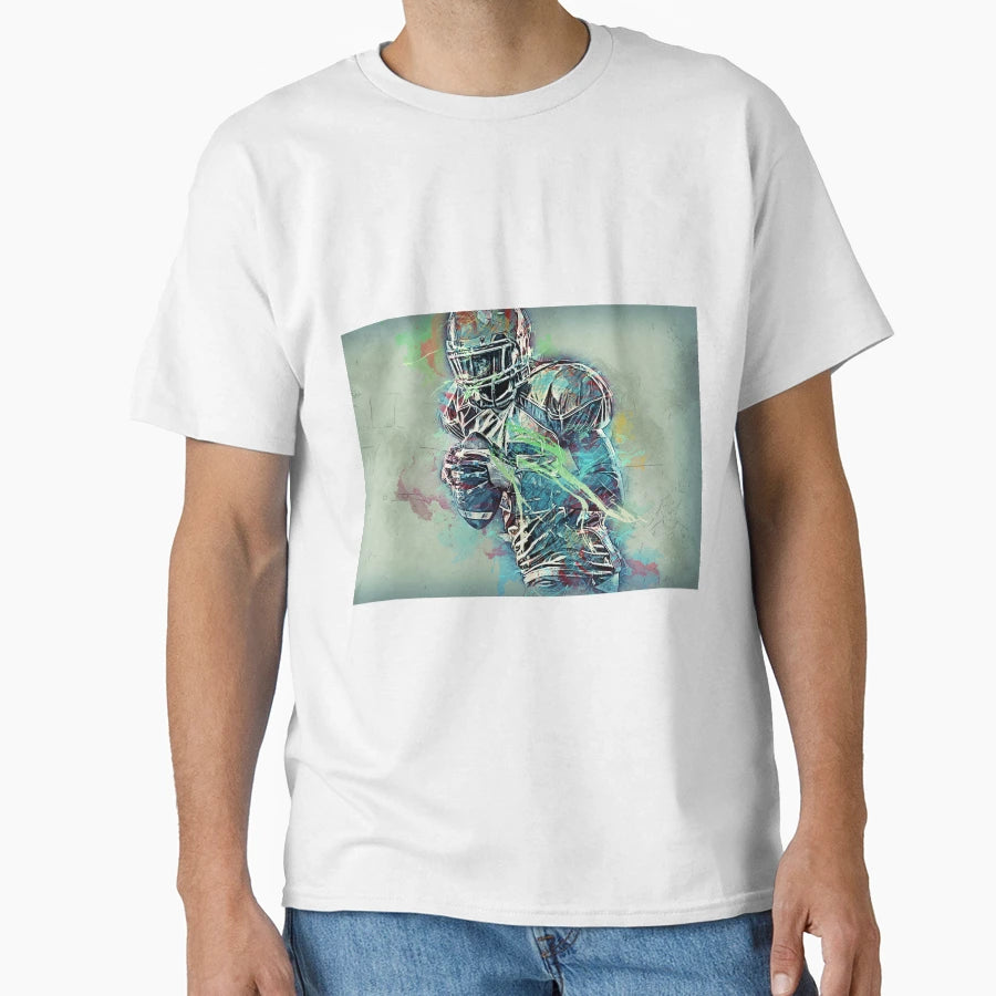 American Football Player T-Shirt - Casual Everyday Wear Unisex - T-Shirt, Sweatshirt, Hoodie