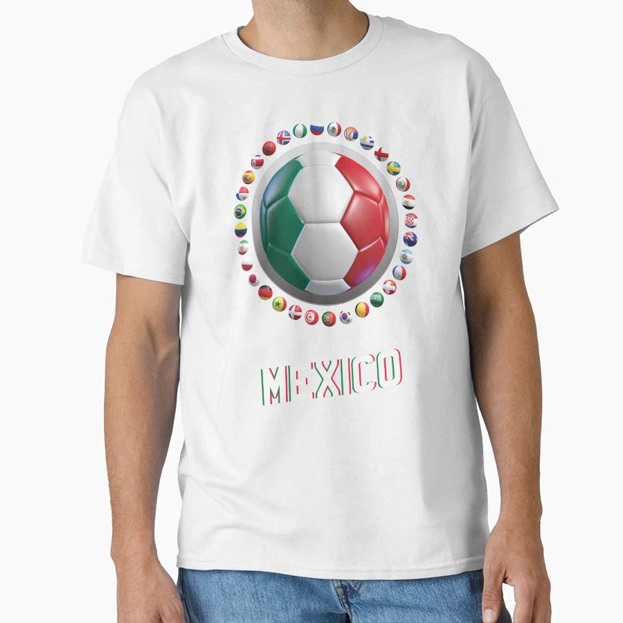 Mexico World Football Championship T-Shirt - Novelty Apparel Unisex - T-Shirt, Sweatshirt, Hoodie