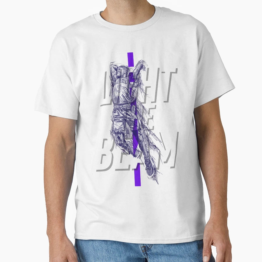 Large Deaaron Fox Light Beam Kings T-Shirt - Streetwear Style for Adults - T-Shirt, Sweatshirt, Hoodie