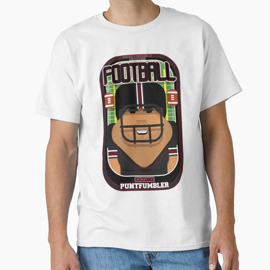 American Football Black And T-Shirt - Casual Everyday Wear for Adults - T-Shirt, Sweatshirt, Hoodie