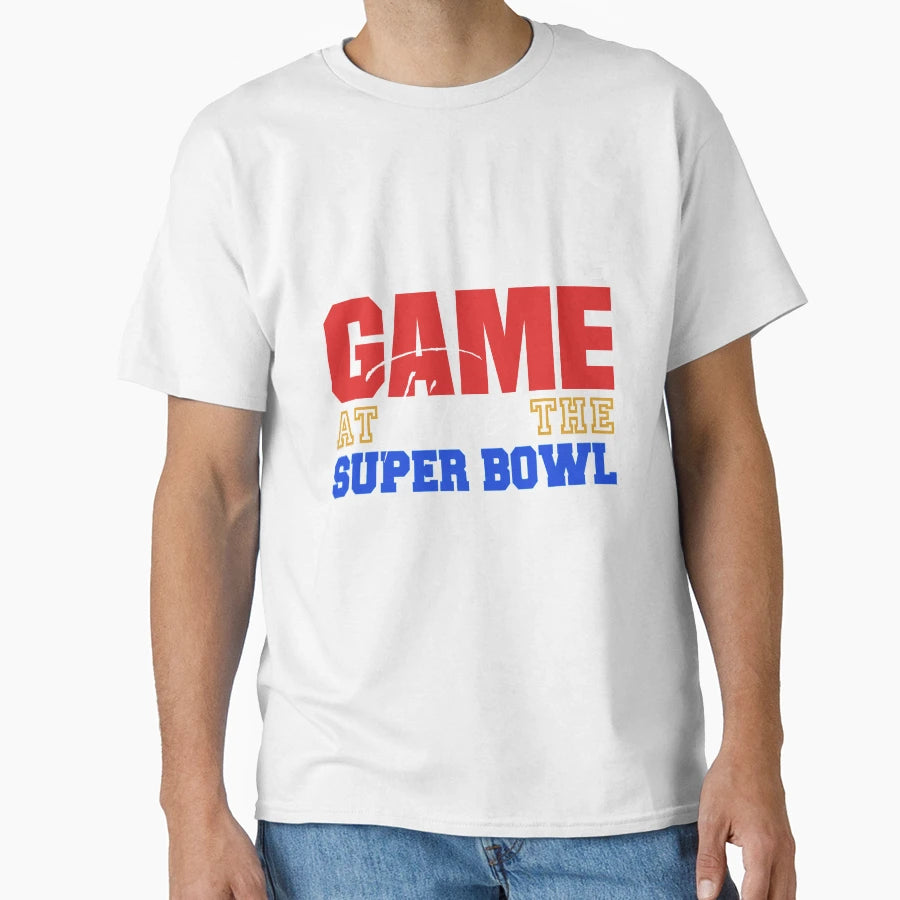 Its Game Time Super Bowl T-Shirt - Fun Novelty Design for Adults - T-Shirt, Sweatshirt, Hoodie