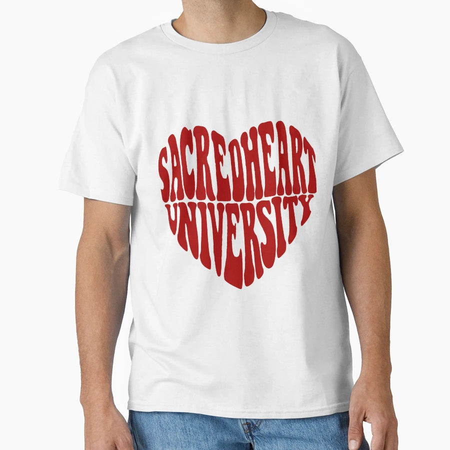 Sacred Heart University T-Shirt - Custom Art Print for Adults - T-Shirt, Sweatshirt, Hoodie