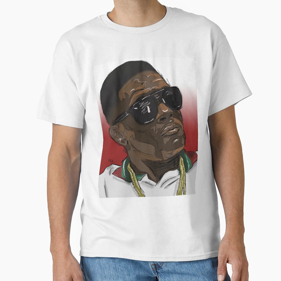 Boosie Bad Azz T-Shirt - Custom Art Print for Adults - T-Shirt, Sweatshirt, Hoodie
