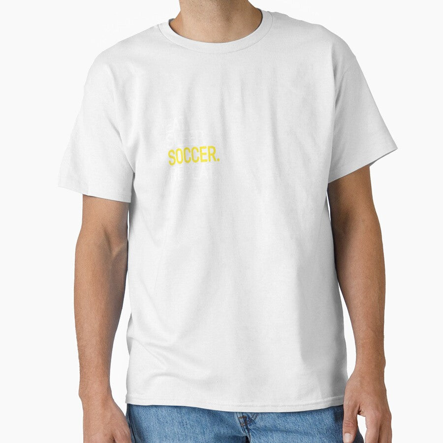 Eat. Sleep. Soccer. Repeat. by Strip - Adult & Kids T-Shirts, Sweatshirts & Hoodies apparel design preview 1