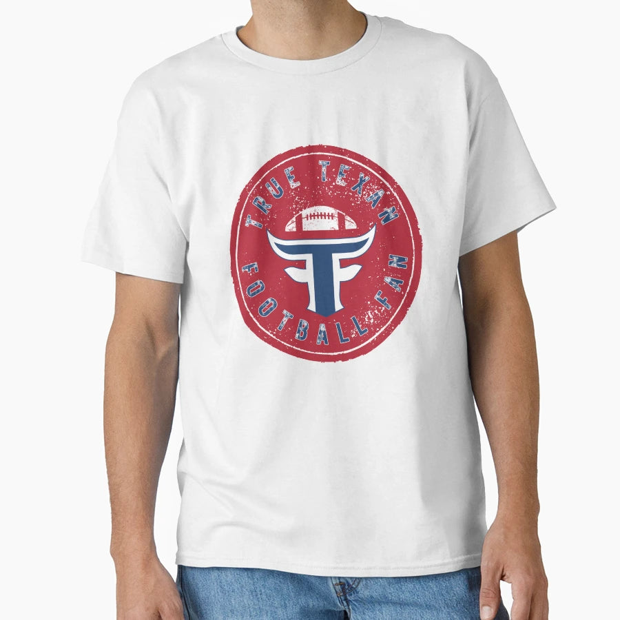True Texan Football Fan Seal T-Shirt - Fun Novelty Design for Adults - T-Shirt, Sweatshirt, Hoodie