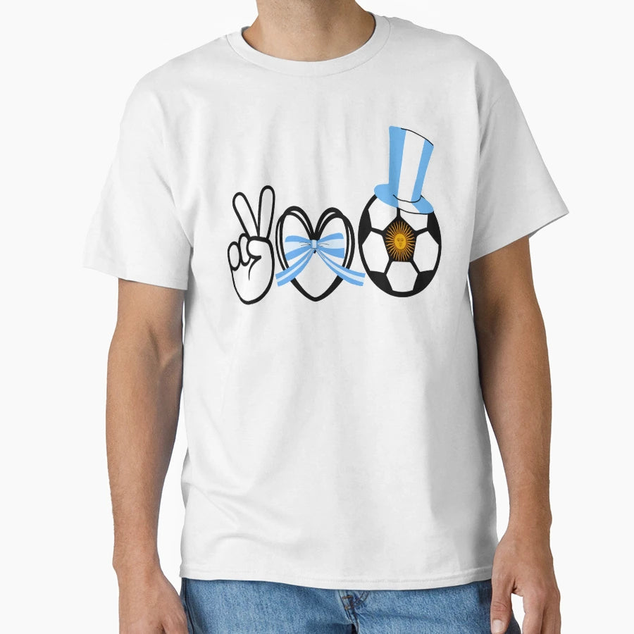 Argentina Soccer Fan T-Shirt - Trendy Graphic Unisex - T-Shirt, Sweatshirt, Hoodie