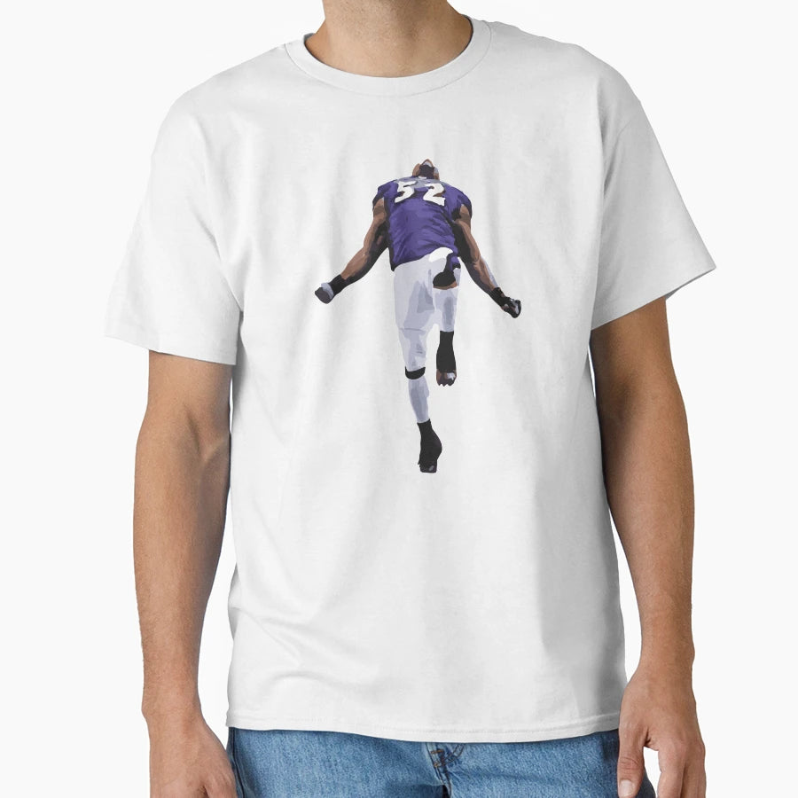Ray Lewis Shout T-Shirt - Aesthetic Graphic for Adults - T-Shirt, Sweatshirt, Hoodie
