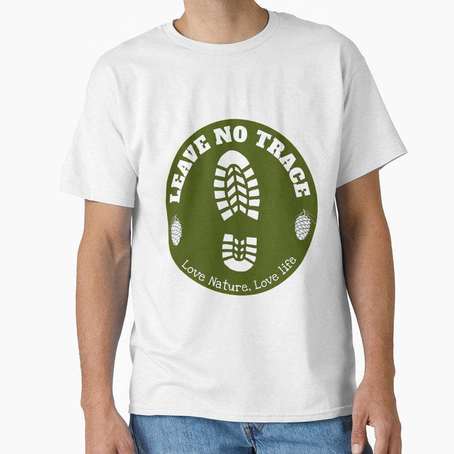 Leave No Trace Love Nature Respect Protect Wilderness - Adult & Kids T-Shirts, Sweatshirts & Hoodies apparel design preview 1