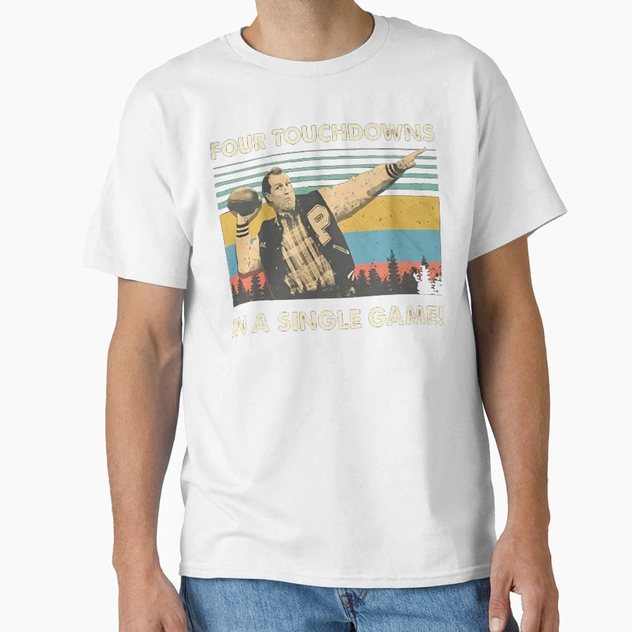 Al Bundy Four Touchdowns Single Game T-Shirt - Trendy Graphic for Adults - T-Shirt, Sweatshirt, Hoodie