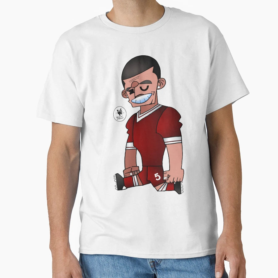Georginio Wijnaldum T-Shirt - Custom Art Print for Adults - T-Shirt, Sweatshirt, Hoodie