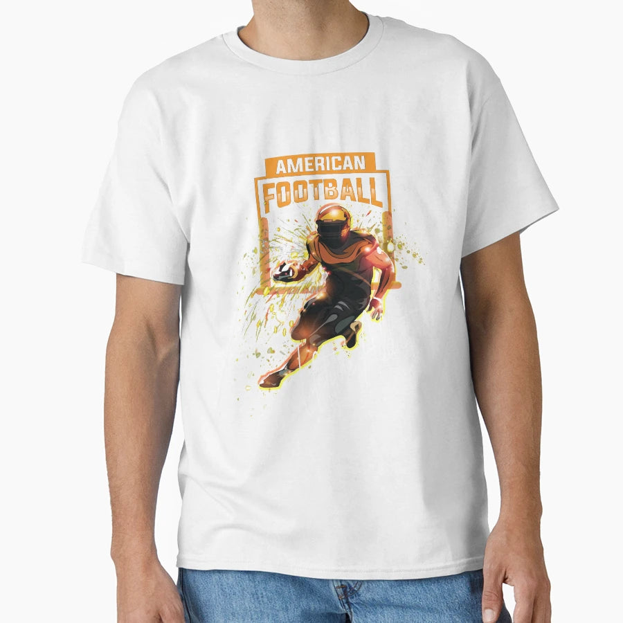 American Football Lifetime Addict Sports T-Shirt - Graphic Print for Adults - T-Shirt, Sweatshirt, Hoodie