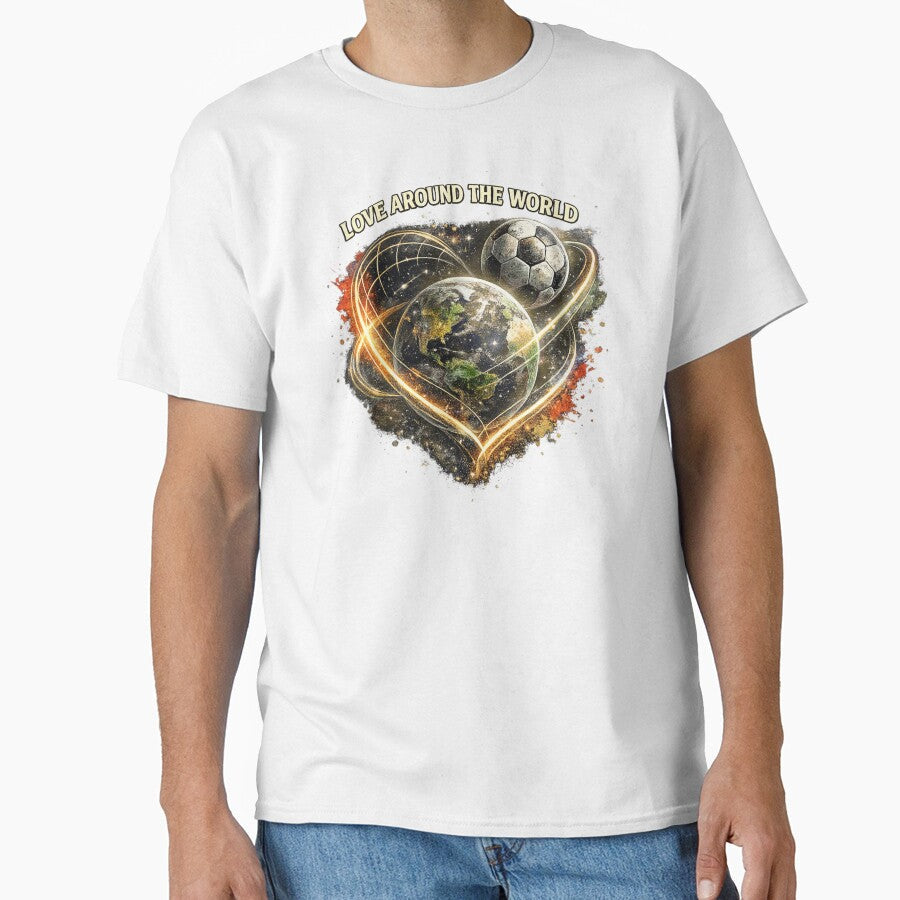 Soccer for the World by WildbuntingStudio - Adult & Kids T-Shirts, Sweatshirts & Hoodies apparel design preview 1