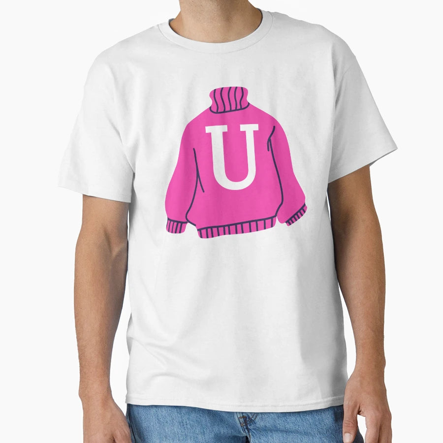 Letter T-Shirt - Graphic Print for Adults - T-Shirt, Sweatshirt, Hoodie