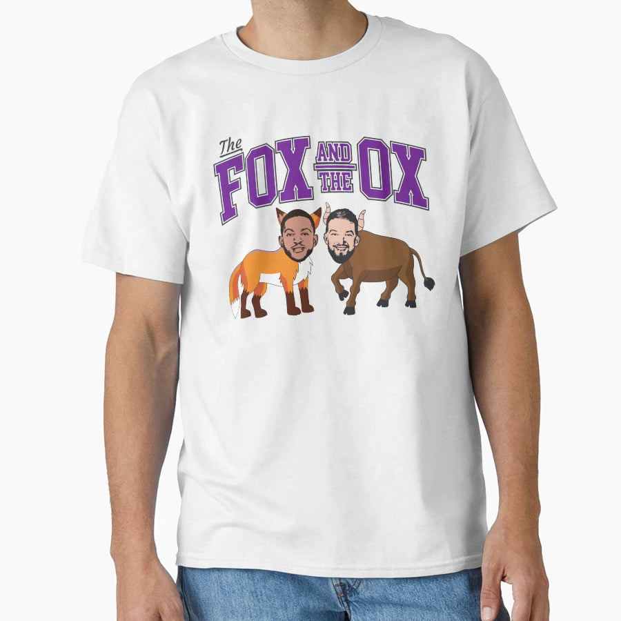Fox And Ox Kings Basketball Funny Meme T-Shirt - Trendy Graphic Unisex - T-Shirt, Sweatshirt, Hoodie