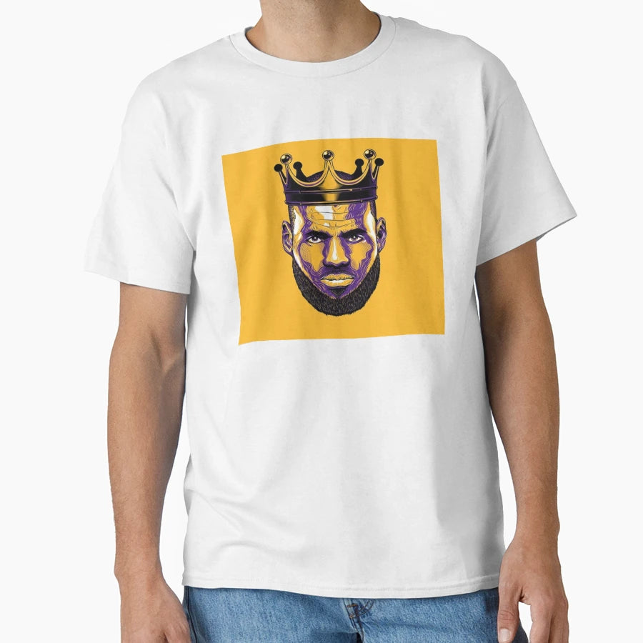 King Lebron James T-Shirt - Graphic Print for Adults - T-Shirt, Sweatshirt, Hoodie