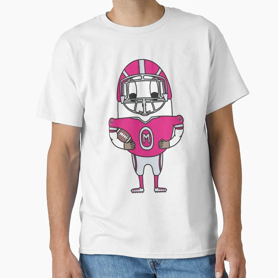American Football Player Egg T-Shirt - Custom Art Print Men Women - T-Shirt, Sweatshirt, Hoodie
