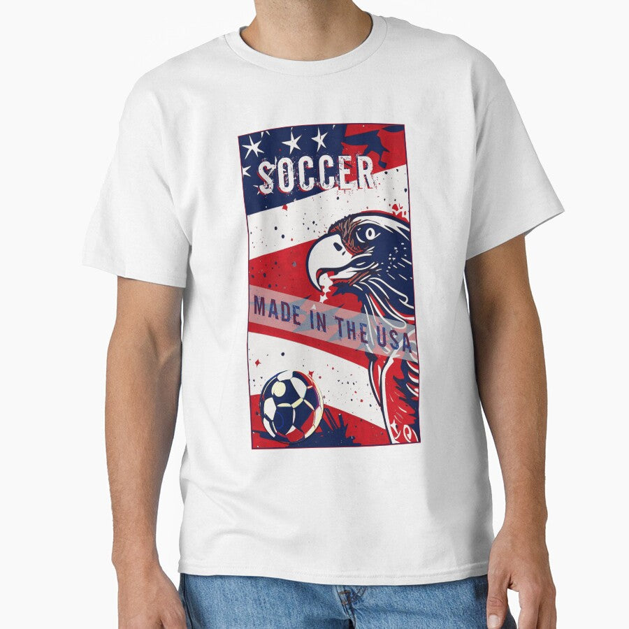 USA Soccer Beautiful by Soccer-Stuff - Adult & Kids T-Shirts, Sweatshirts & Hoodies apparel design preview 1