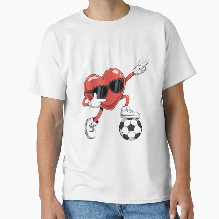 Dabbing Heart Dab Valentines Day T-Shirt - Aesthetic Graphic for Adults - T-Shirt, Sweatshirt, Hoodie