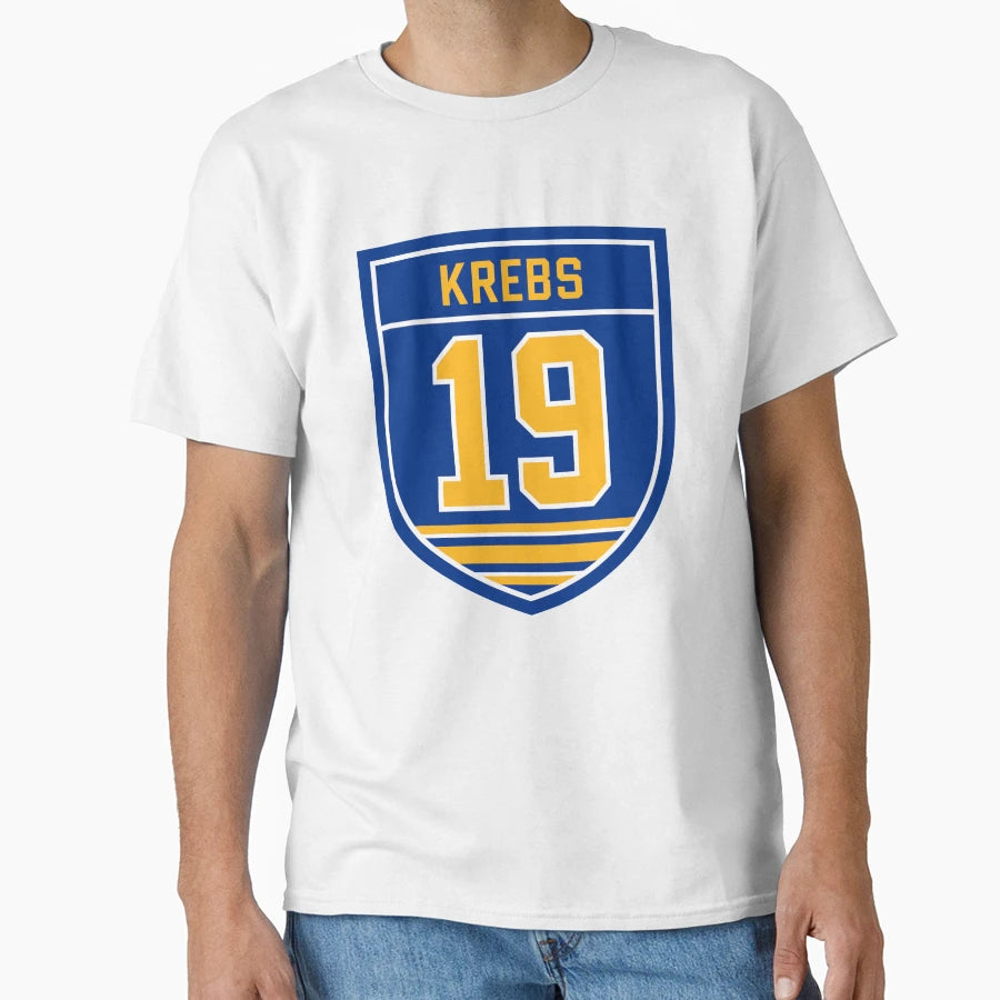 Peyton Krebs 19 Emblem T-Shirt - Fun Novelty Design Men Women - T-Shirt, Sweatshirt, Hoodie