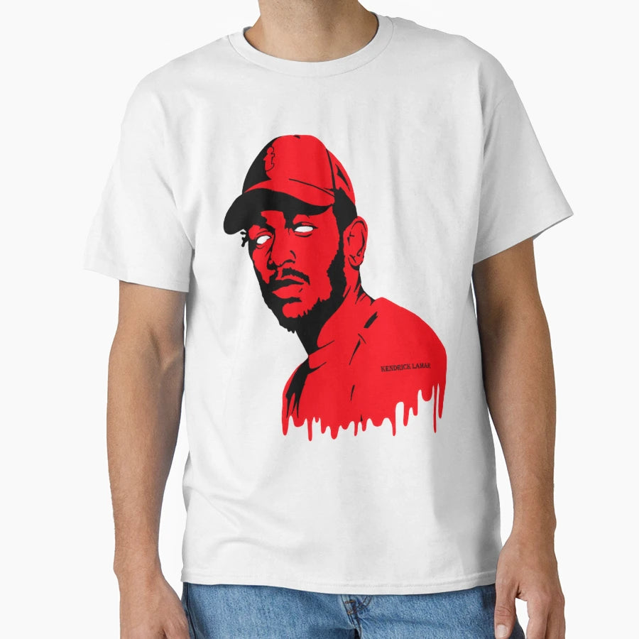Kendrick Lamar Simple Fan Art T-Shirt - Fun Novelty Design Unisex - T-Shirt, Sweatshirt, Hoodie