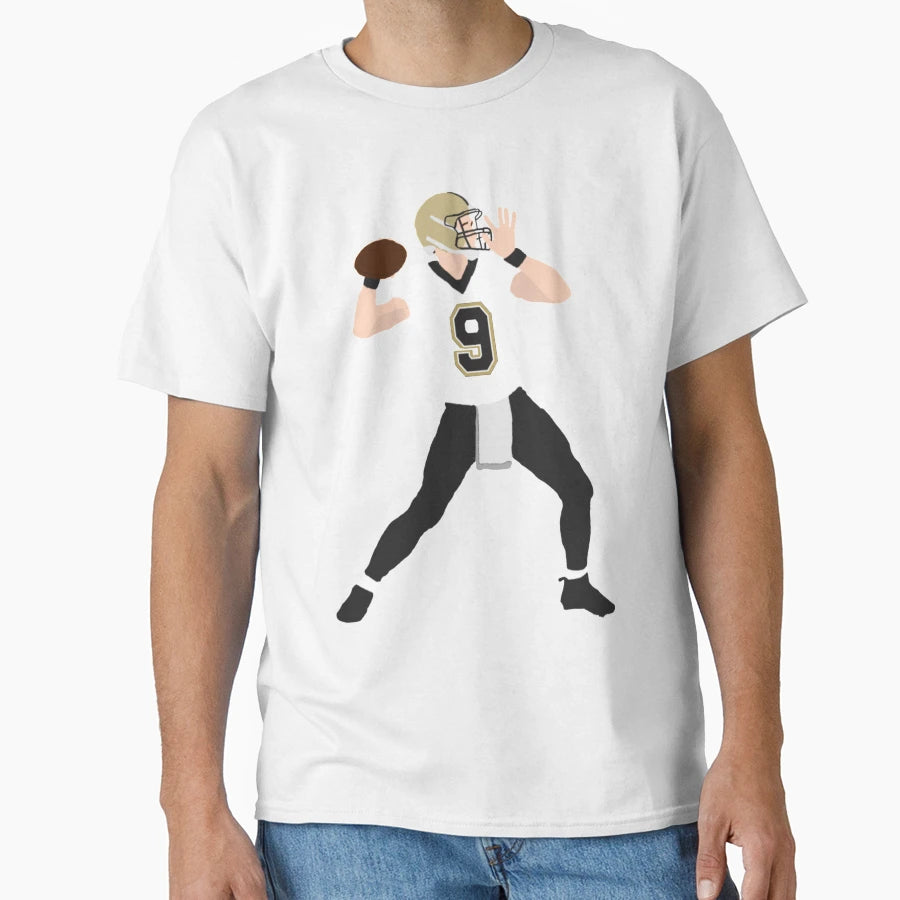 Brees 9 T-Shirt - Fun Novelty Design for Adults - T-Shirt, Sweatshirt, Hoodie