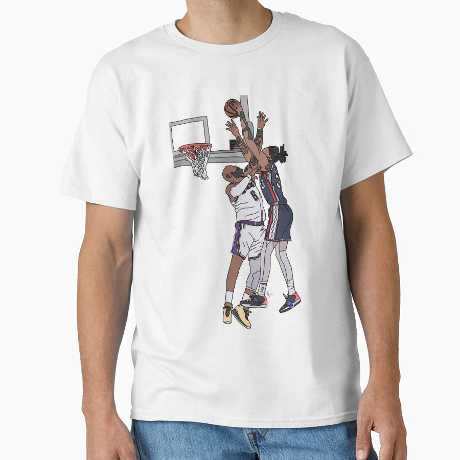 Nic Claxton Dunk T-Shirt - Aesthetic Graphic for Adults - T-Shirt, Sweatshirt, Hoodie