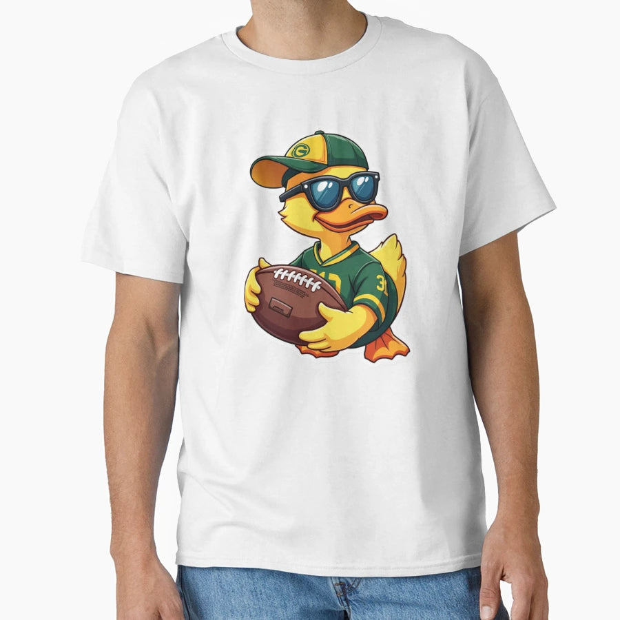 Football Duck Game Day Vibes T-Shirt - Streetwear Style Men Women - T-Shirt, Sweatshirt, Hoodie