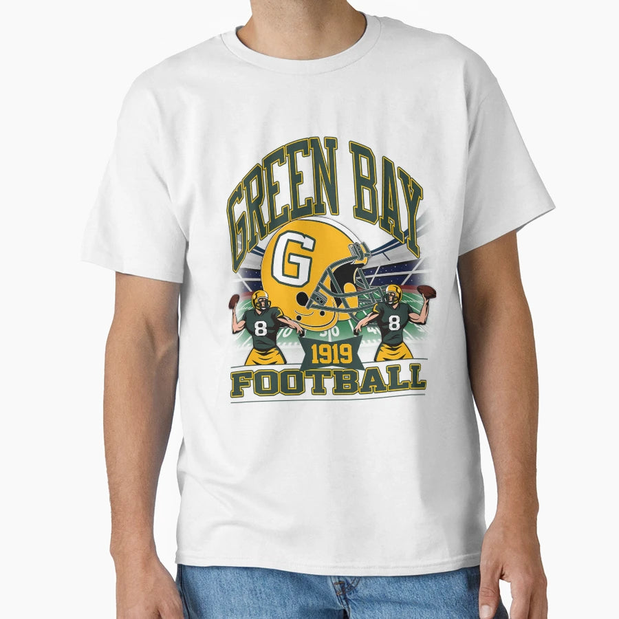Green Bay Football Gridiron Legacy T-Shirt - Unique Graphic Unisex - T-Shirt, Sweatshirt, Hoodie