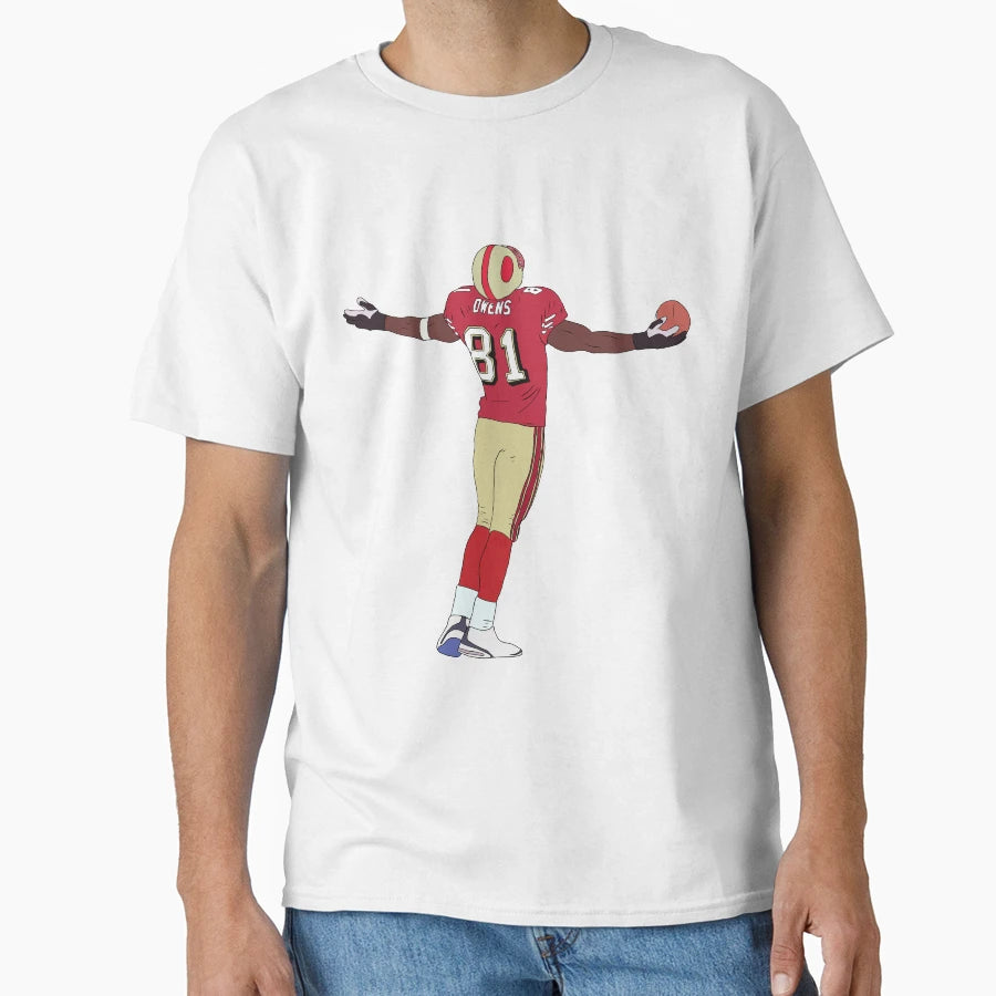 Terrell Owens Celebration T-Shirt - Graphic Print for Adults - T-Shirt, Sweatshirt, Hoodie