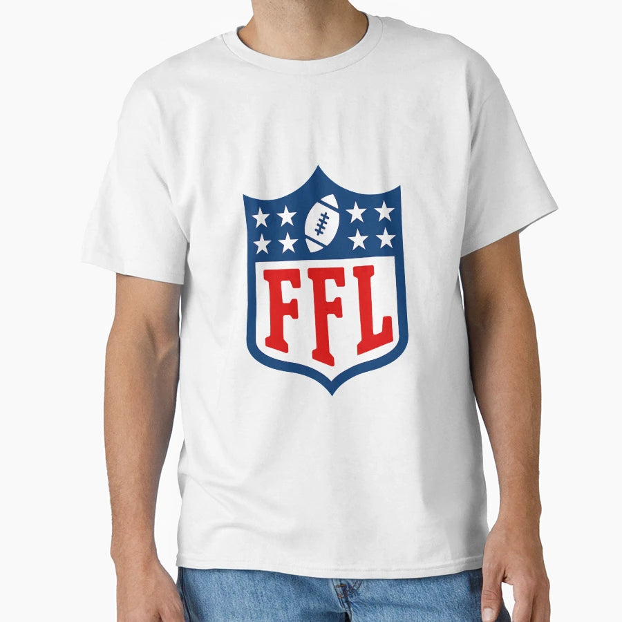 Fantasy Football Logo Ffl League Lover T-Shirt - Novelty Apparel Men Women - T-Shirt, Sweatshirt, Hoodie