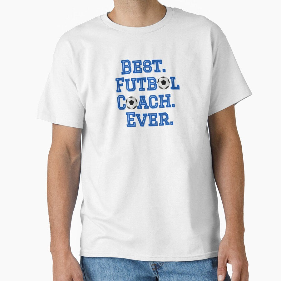 Best Futbol Coach by cmd-art - Adult & Kids T-Shirts, Sweatshirts & Hoodies apparel design preview 1