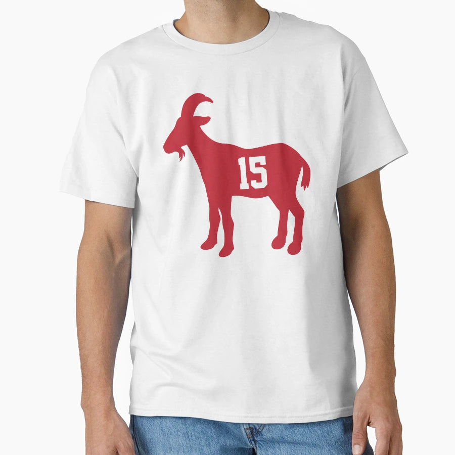 Goat Footballer T-Shirt - Novelty Apparel for Adults - T-Shirt, Sweatshirt, Hoodie