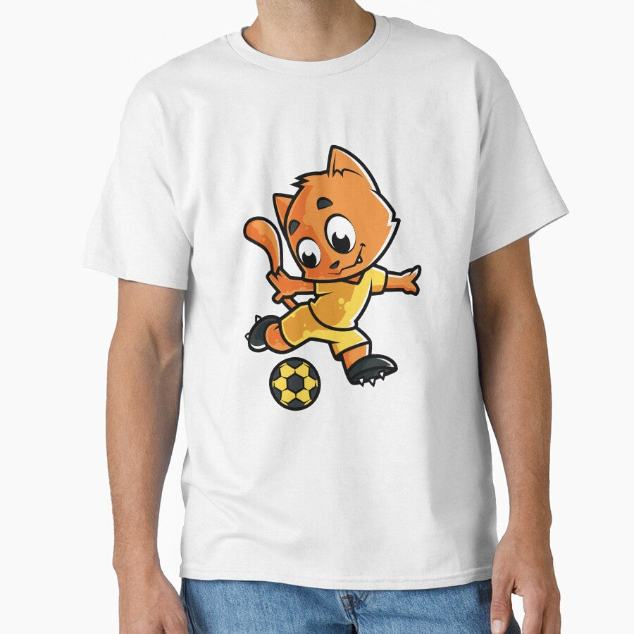 Cat Football Game Day Funny Team Sports Soccer - Adult & Kids T-Shirts, Sweatshirts & Hoodies apparel design preview 1