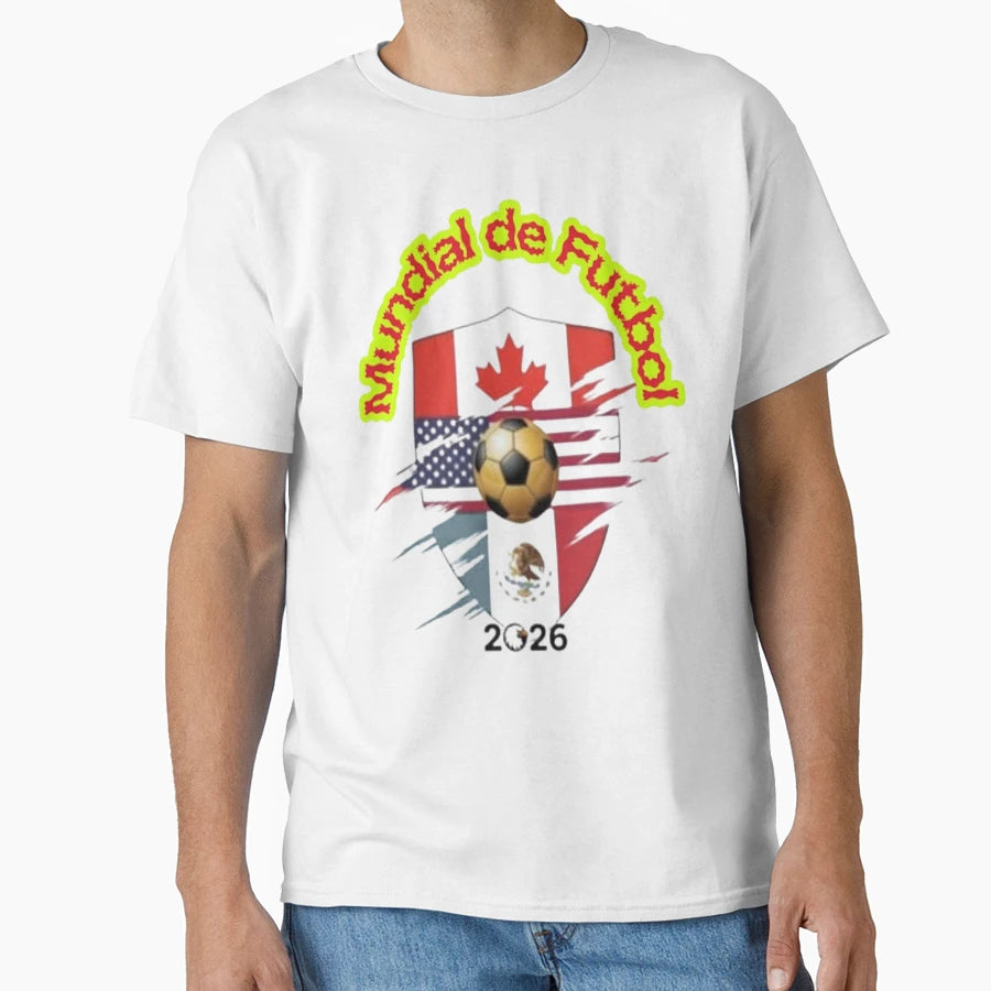 Futbo Cup 2026 T-Shirt - Custom Art Print Men Women - T-Shirt, Sweatshirt, Hoodie