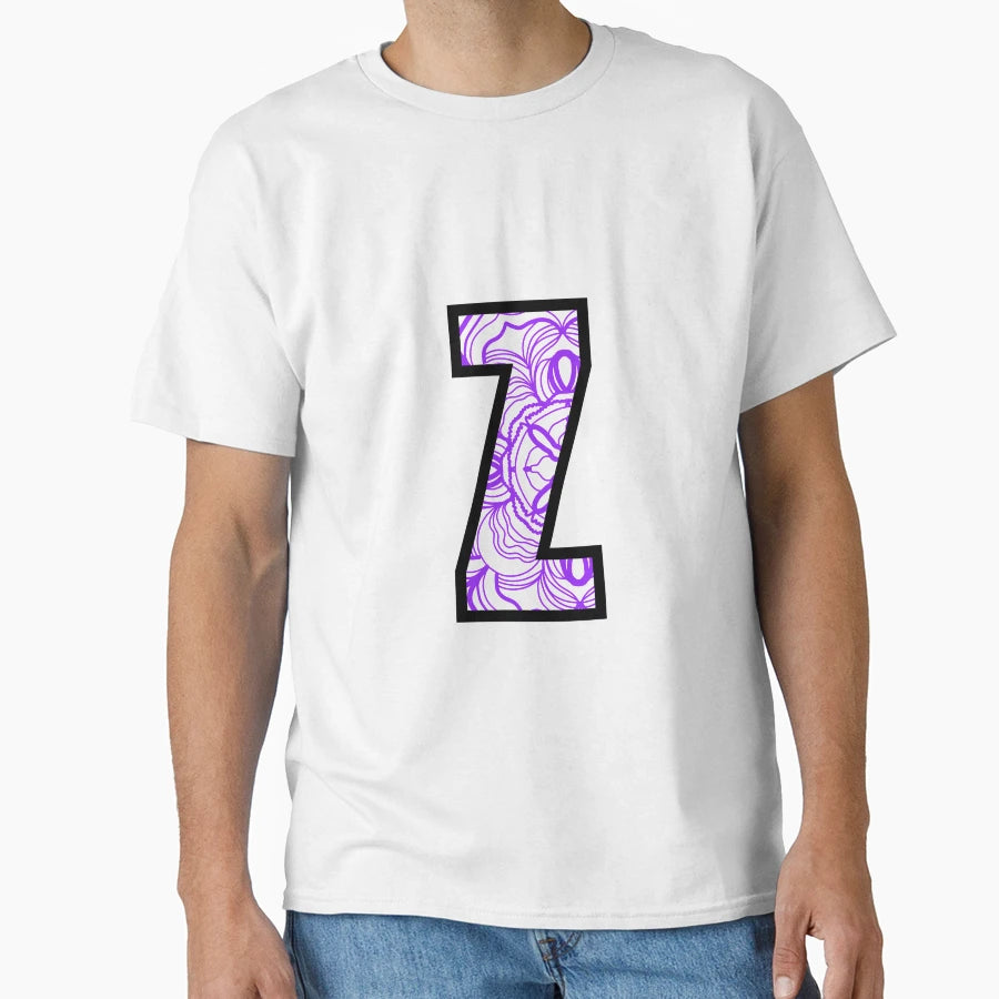Mandala Z Cut Out T-Shirt - Fun Novelty Design for Adults - T-Shirt, Sweatshirt, Hoodie
