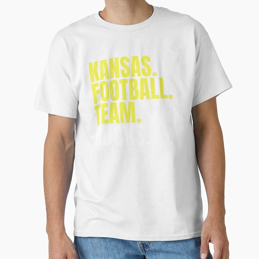 Copy Kansas City Football Kansas Football T-Shirt - Trendy Graphic Unisex - T-Shirt, Sweatshirt, Hoodie