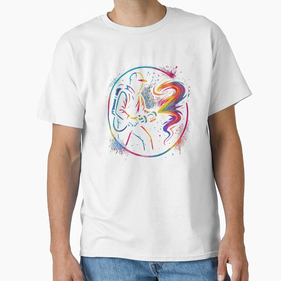 Chief of Damage Control Badge Funny Dad Neon Graffiti - Adult & Kids T-Shirts, Sweatshirts & Hoodies apparel design preview 1