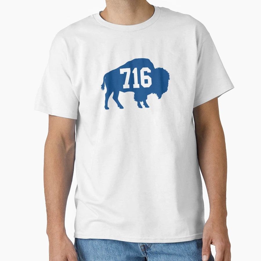 Standing Buffalo 716 T-Shirt - Streetwear Style Unisex - T-Shirt, Sweatshirt, Hoodie