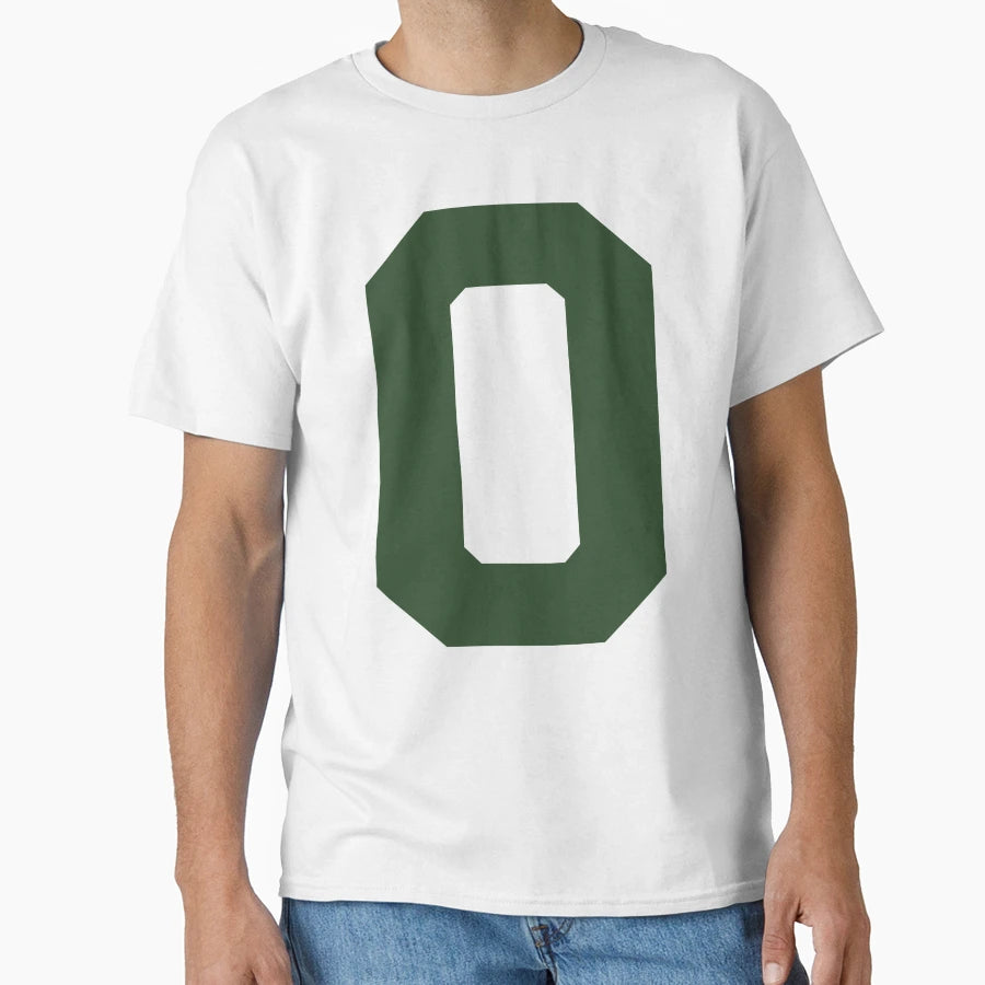 Number 0 Dark Green Zero Sports Number 0 T-Shirt - Graphic Print Men Women - T-Shirt, Sweatshirt, Hoodie