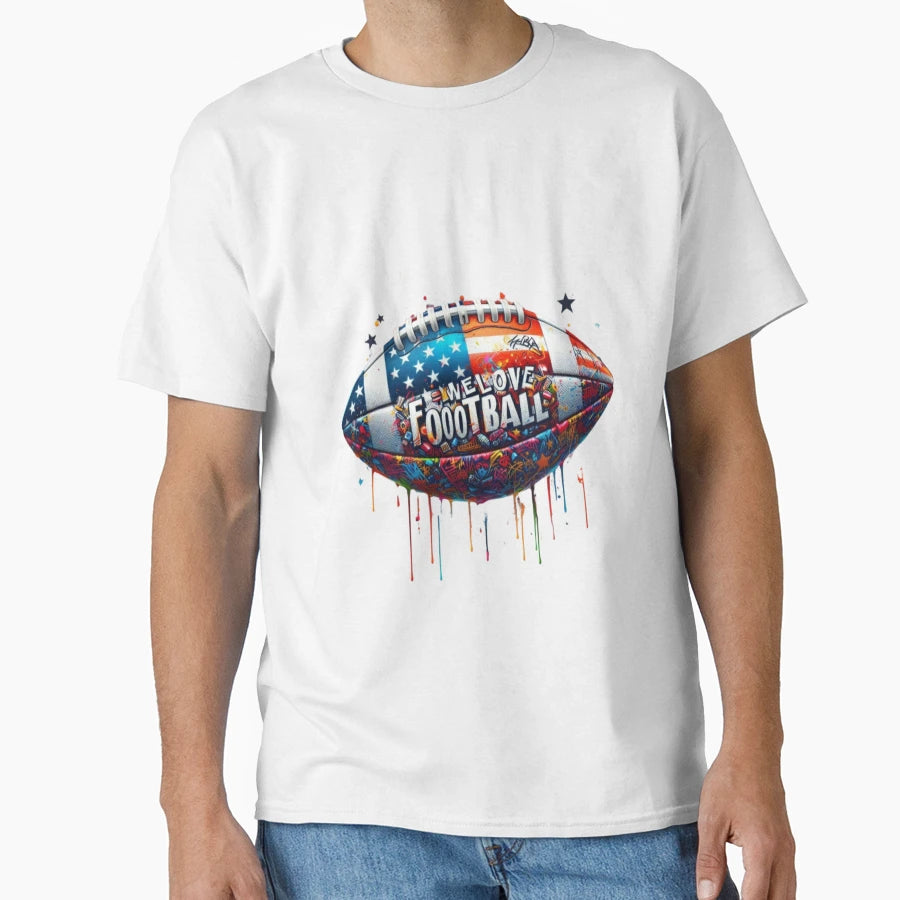 Last Touchdown National Football League T-Shirt - Graphic Print for Adults - T-Shirt, Sweatshirt, Hoodie
