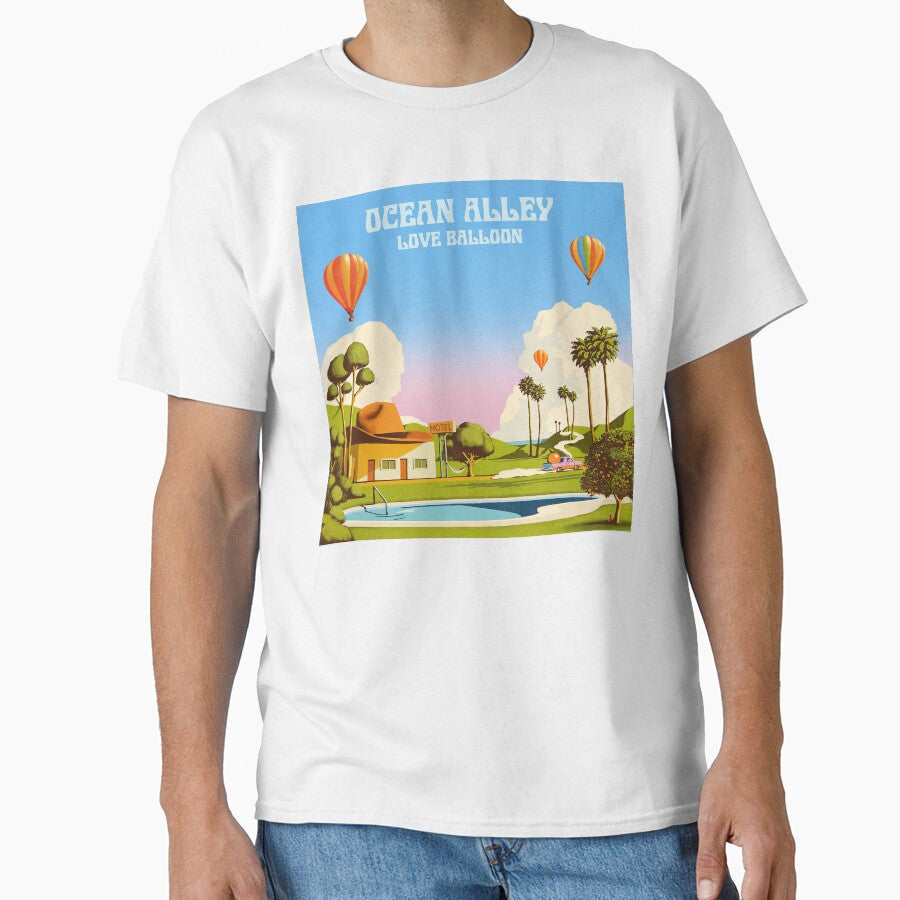 Ocean Alley Love Balloon by Chris Rimmington - Adult & Kids T-Shirts, Sweatshirts & Hoodies apparel design preview 1