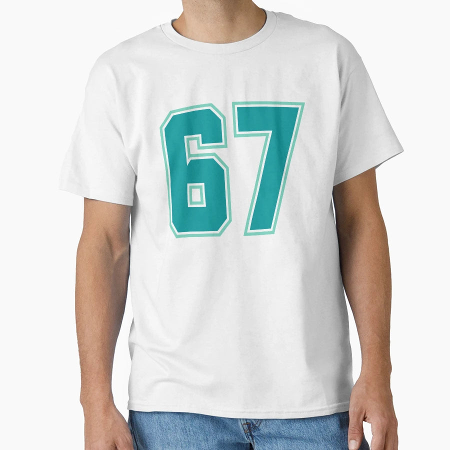 Six Seven Trendy Meme 6 7 Slang T-Shirt - Casual Everyday Wear Unisex - T-Shirt, Sweatshirt, Hoodie