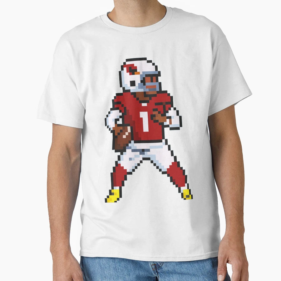 Kyler Murray Cardinals 8 Bit Pixel Art T-Shirt - Graphic Print for Adults - T-Shirt, Sweatshirt, Hoodie