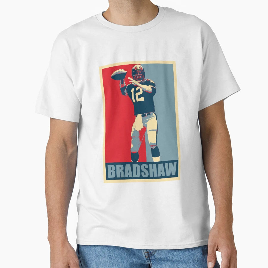 Terry Bradshaw T-Shirt - Trendy Graphic Men Women - T-Shirt, Sweatshirt, Hoodie