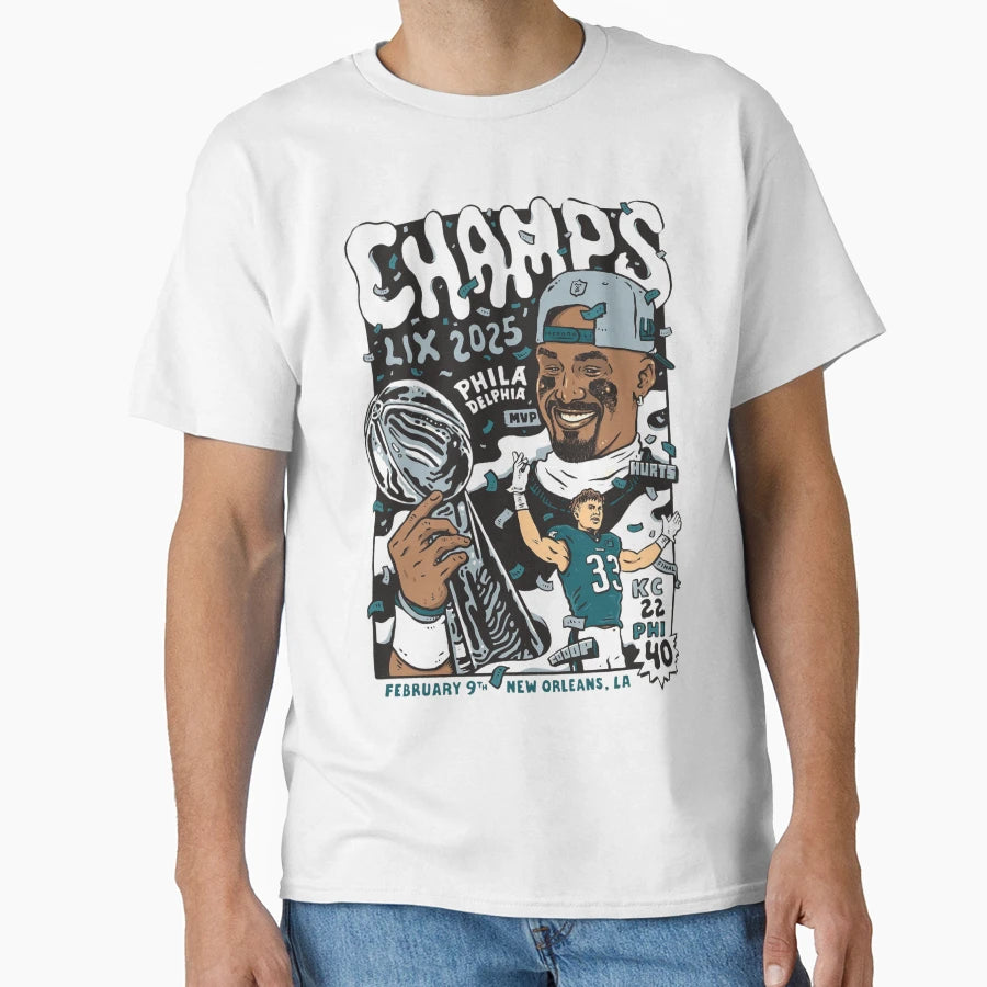 Philly Champs 2025 T-Shirt - Streetwear Style Unisex - T-Shirt, Sweatshirt, Hoodie